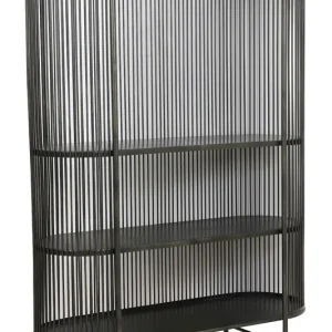 Light & Living - Kast YINTHE - 40x119x161cm - Zwart Gratis Verzending