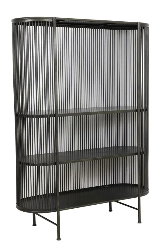 Light & Living - Kast YINTHE - 40x119x161cm - Zwart Gratis Verzending