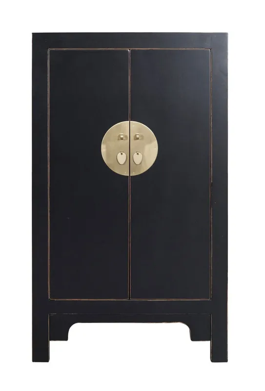 Favoriet Fine Asianliving Chinese Kast Onyx Zwart - Orientique Collection