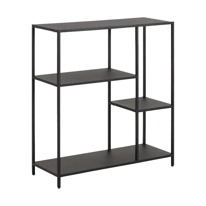 Roy metalen open kast zwart - 79 x 86 cm Hete Deal