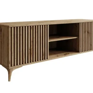 Nu Kopen Meubella - TV-Meubel Evy - Eiken - 150 cm - Staand
