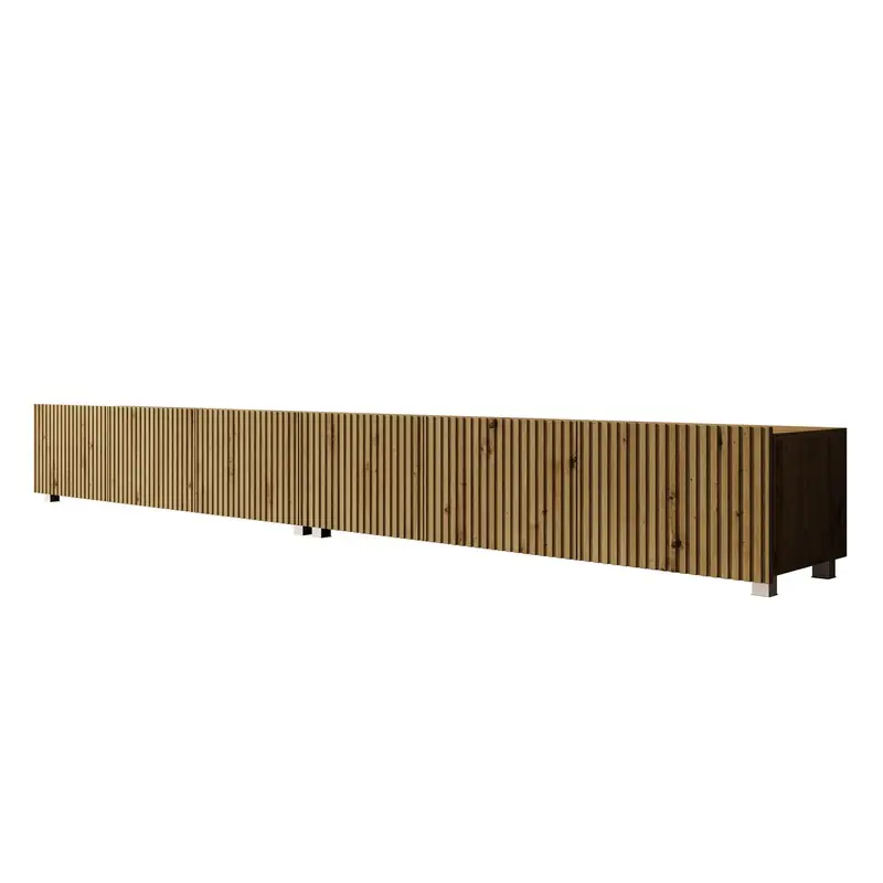 Meubella - TV-Meubel Kenderes - Eiken - 300 cm Groothandel