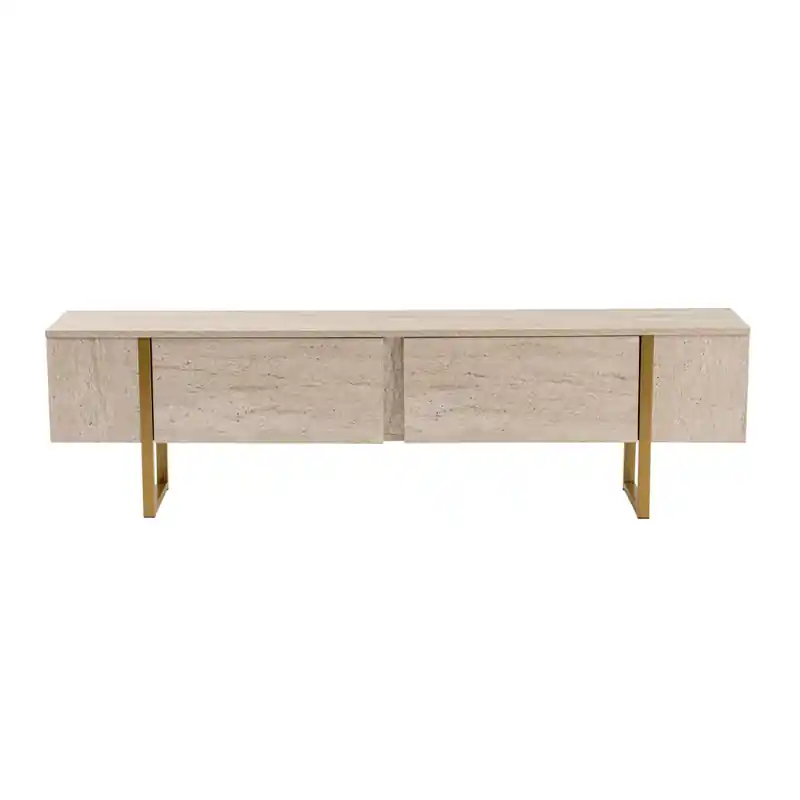 Weekendaanbieding TV-meubel met 2 klepdeuren L180 cm - SERENITY