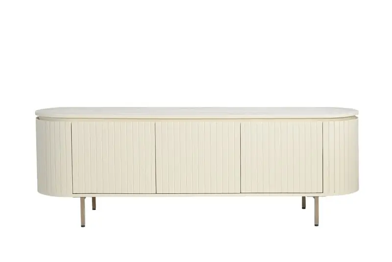 Direct Beschikbaar Livingfurn - Tv-meubel Patou - Ivoor - 170 cm