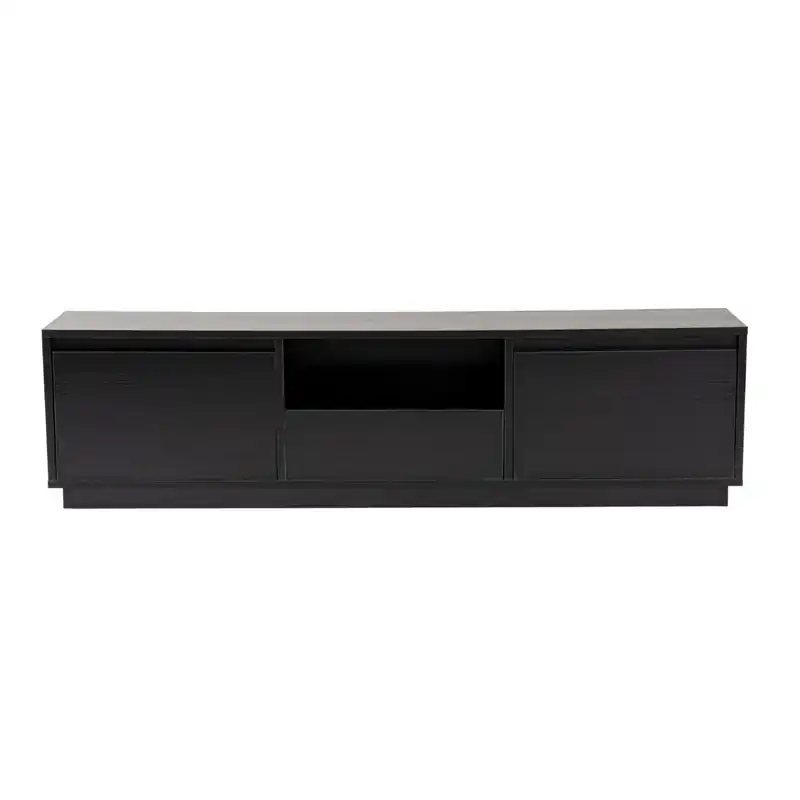 Merkproduct TV-meubel met 3 neerklapbare deuren en 1 open vak L160 cm - VANGUARD