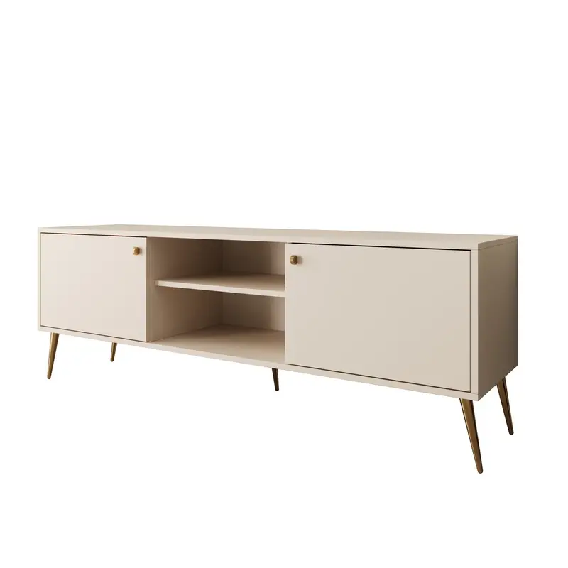 Meubella - Reunion - TV-Meubel - Beige - 156 cm Nu Kopen