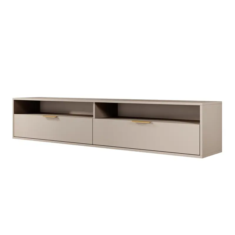 Bestseller Meubella - TV-Meubel Qipp - Beige - 175 cm
