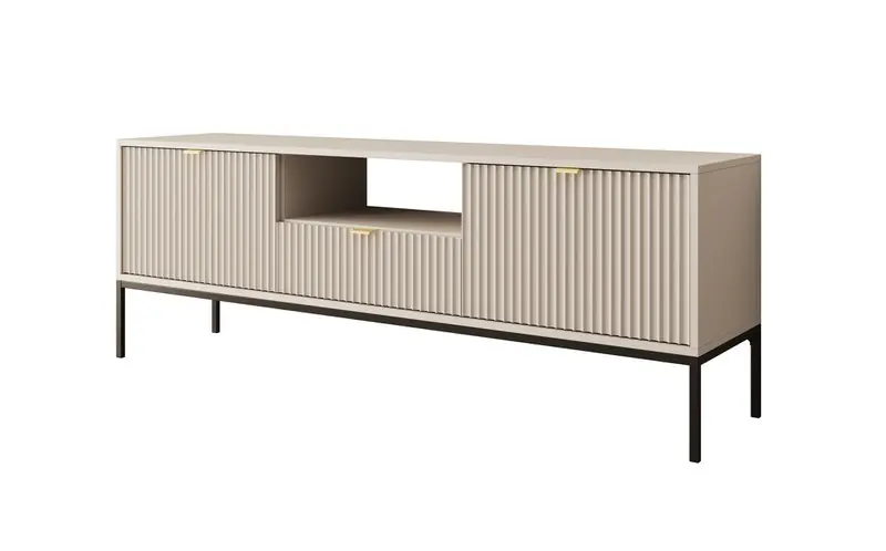 Nieuwe Collectie Meubella - TV-Meubel Navil - Beige - 154 cm