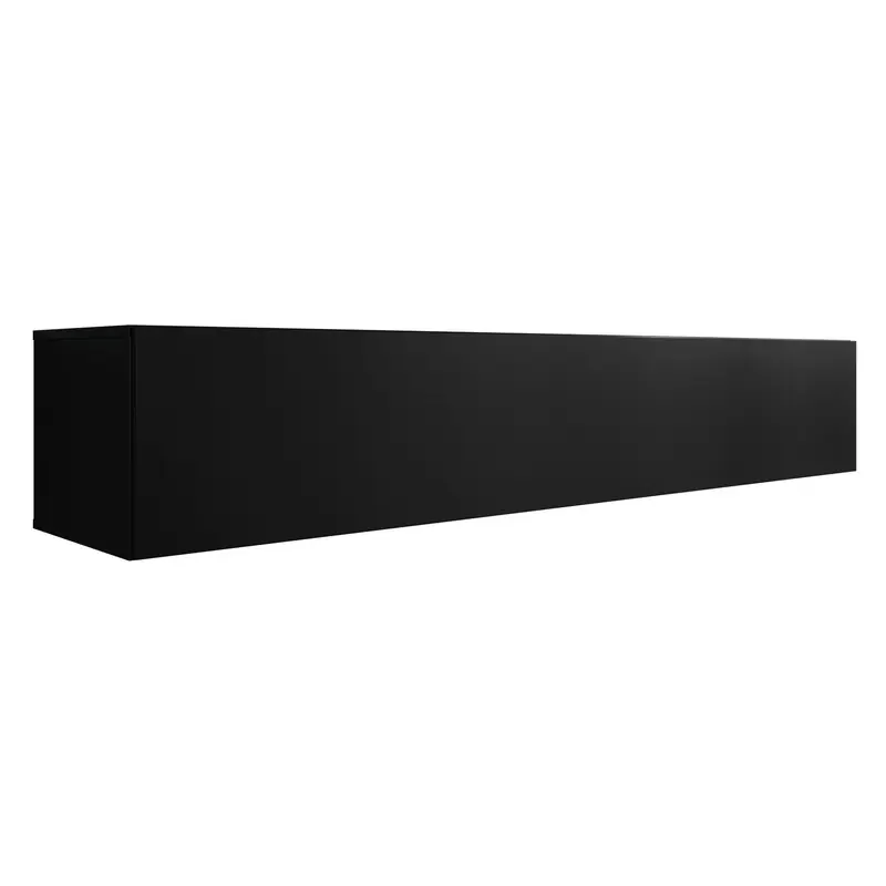 Dagaanbieding Meubella - TV-Meubel Flame - Mat Zwart - 160 cm