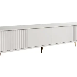 Tijdelijk Beschikbaar Meubella - TV-Meubel Winq 2 - Wit - 180 cm