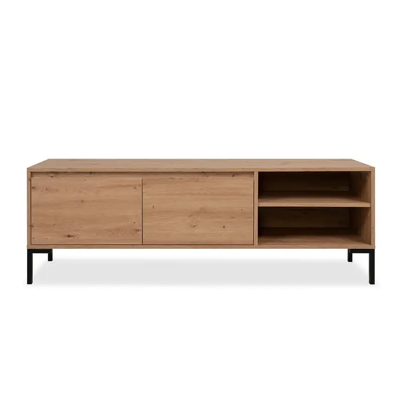 Meubel TV 2 Deuren 2 Nissen L150 cm - PLOCK Modern