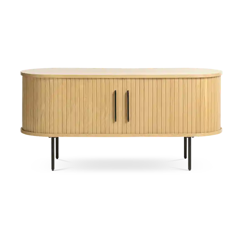 Favoriet Lenn houten tv meubel naturel - 120 x 40 cm
