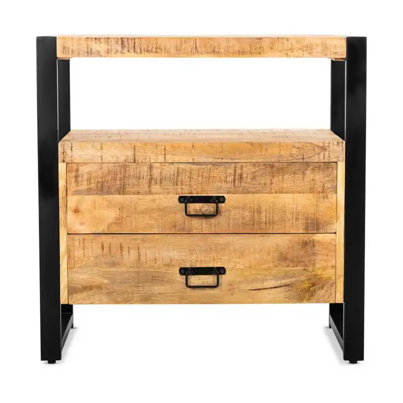 Benoa Britt 2 Drawer Cabinet 80 cm Hete Deal