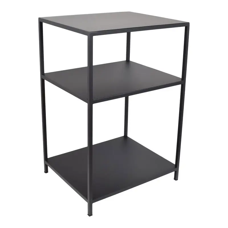 LOFT42 Metal Nachtkastje Zwart - Industrieel - 63x42x35 Direct Beschikbaar