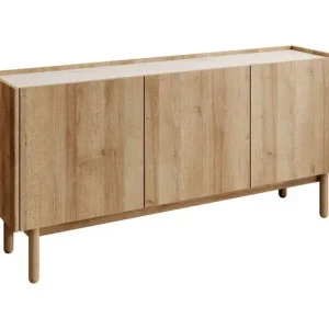 Meubella - Dressoir Cayenne - Eiken - 144 cm Lage Prijs