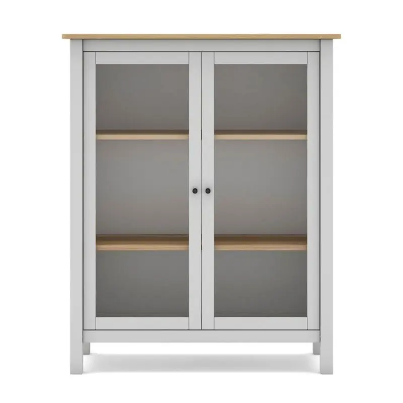 Vitrinekast 2 Deuren L90 x H110 cm - Misti Koop Vandaag
