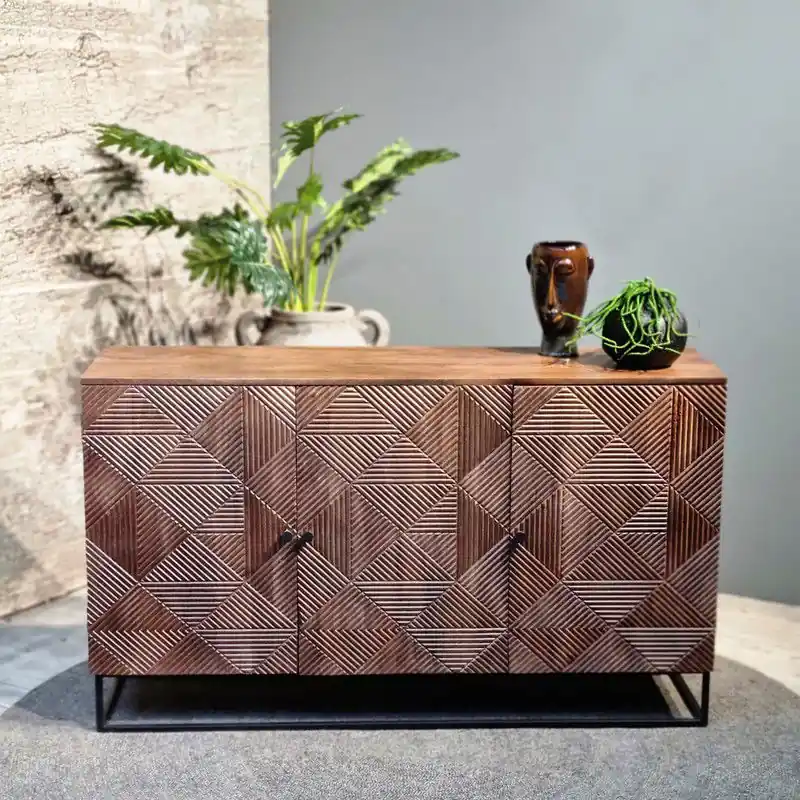 Superprijs Benoa Jasmin 3 Door Sideboard 145 cm