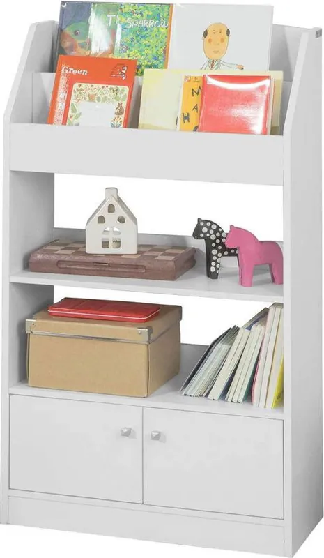 Luxe Boekenkast - Opbergkast - Voor kinderen - 4 compartimenten - 60x107x24 cm