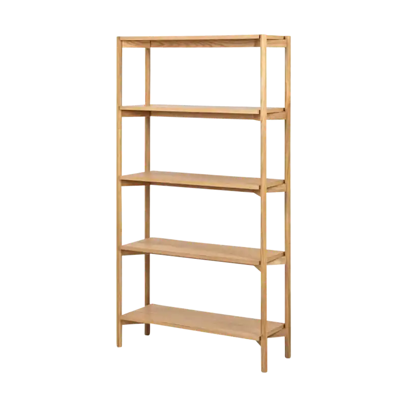 Op = Op Floris houten boekenkast naturel - 86 x 160 cm