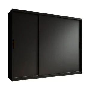 Nieuw Model Meubella - Kledingkast Mandalin - Zwart - 250 cm