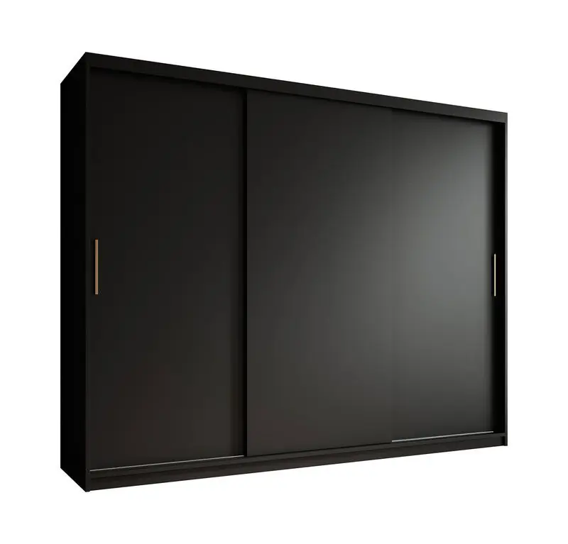 Nieuw Model Meubella - Kledingkast Mandalin - Zwart - 250 cm