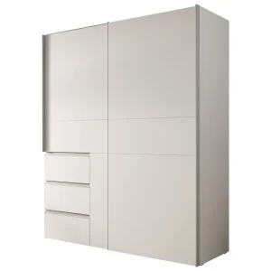 Merkproduct Meubella - Kledingkast Walter - Wit - 170 cm