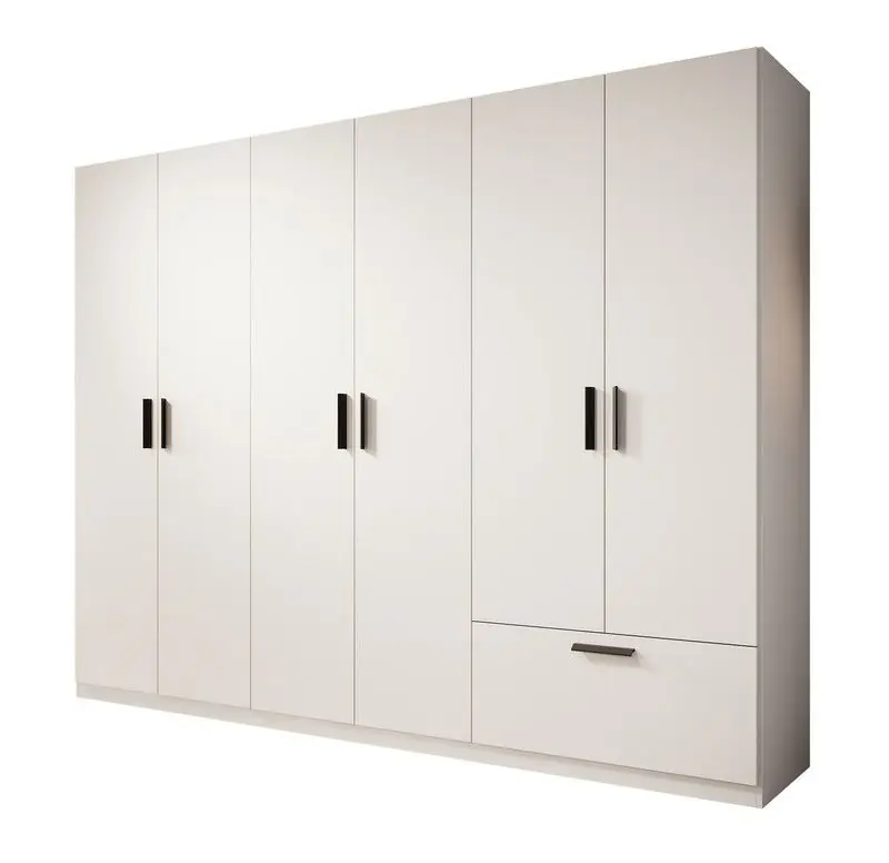 Origineel Meubella - Kledingkast Lillian - Wit - 270 cm