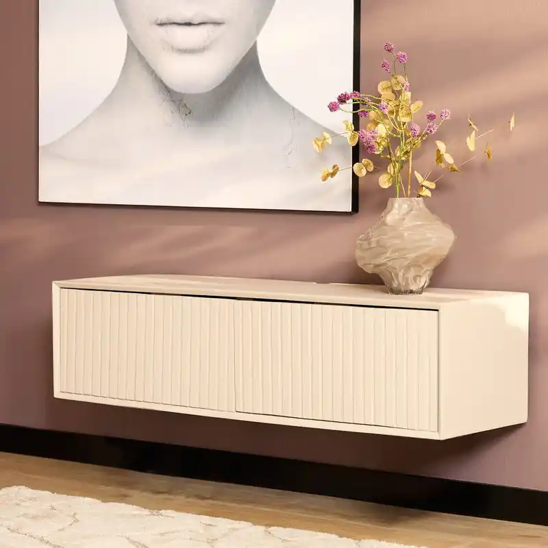 Zwevend tv-meubel Madison Sand | 120 cm Betaalbaar