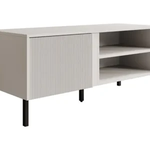 Meubella - TV-Meubel Margareth - Wit - 120 cm Laatste Kans