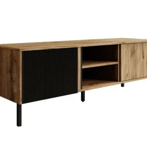 Meubella - TV-Meubel Margareth - Eiken - 150 cm Koopje