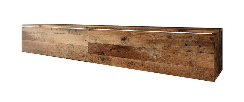 Finale Uitverkoop Meubella - TV-Meubel Dixon - Old wood - 180 cm