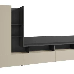 Meubella - Wandmeubel Sekai - Beige - 270 cm Groothandel