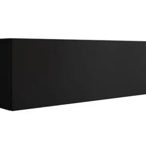 Meubella - TV-Meubel Flame - Mat Zwart - 100 cm Gecertificeerd
