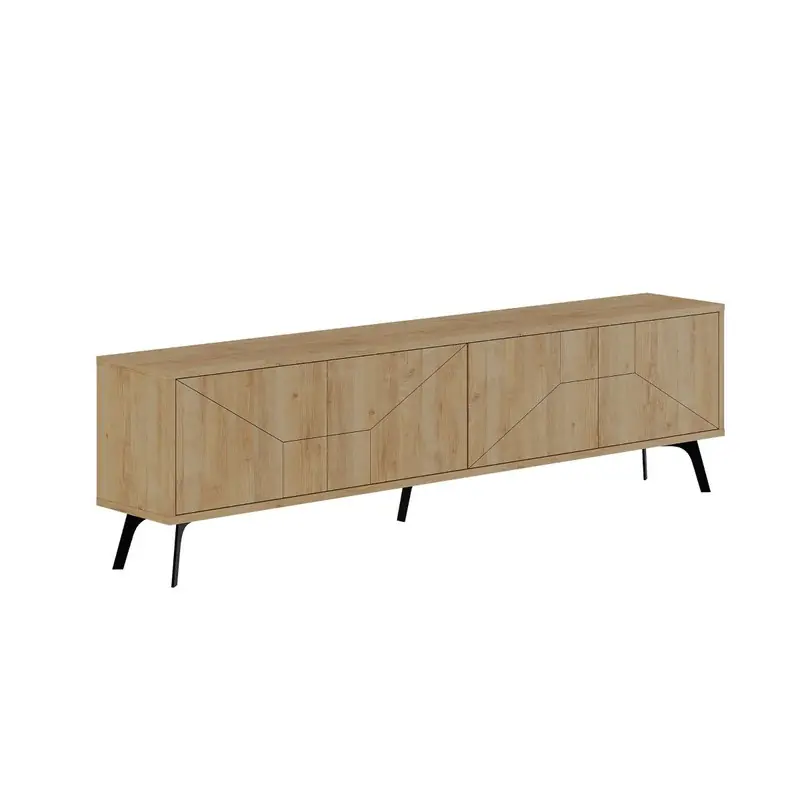 Tv-meubel 4 deuren L180 cm - Dune Dagaanbieding
