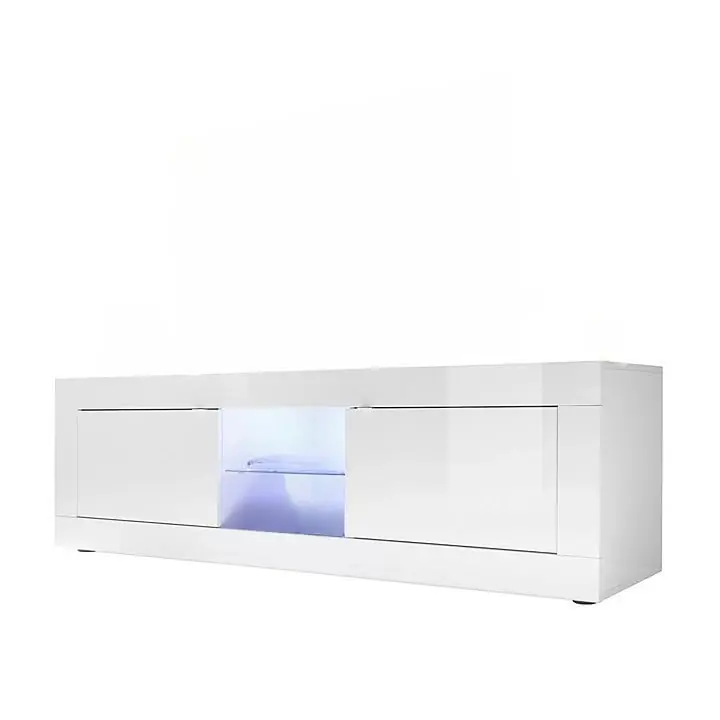 Laatste Versie Tv-meubel 2 deuren zonder verlichting L180 cm - Initial