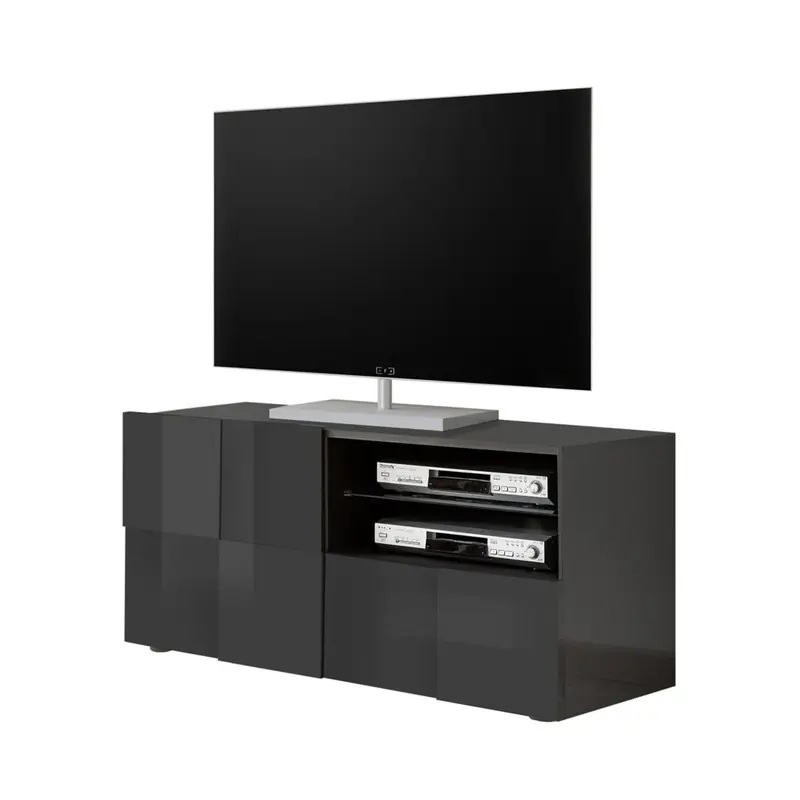 TV-meubel met 1 deur en 1 lade L121 cm - Dama Hete Deal