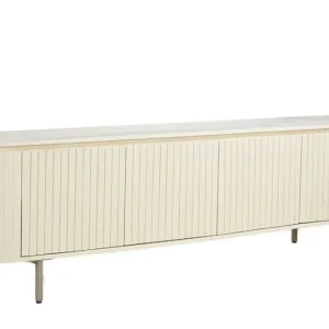 Authentiek Livingfurn - Tv-meubel Patou - Ivoor - 210 cm