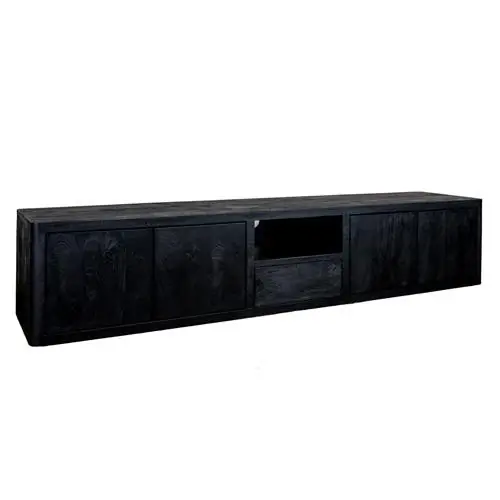 Meest Verkocht Tower living Tenna TV stand 4 drs. 1 drw. 1 niche - 200x45x40