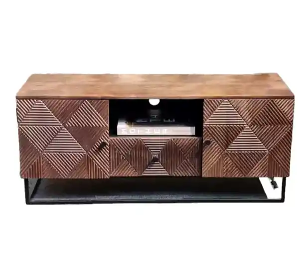 Garantie Inbegrepen Benoa Jasmin 2 Door 1 Drawer TV Cabinet 125 cm