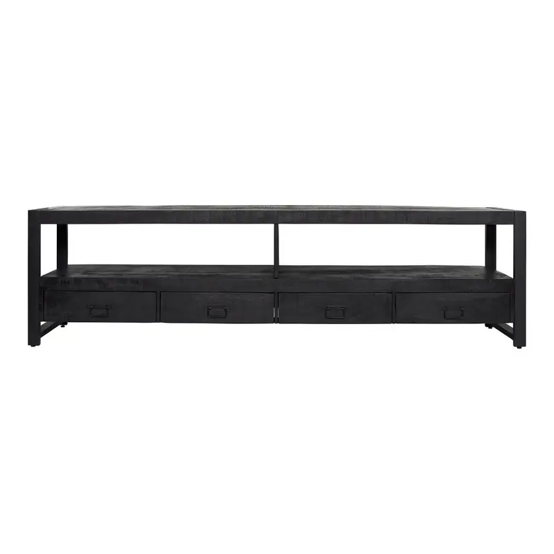Starfurn Tv meubel Boaz Black | 220 cm Laatste Versie