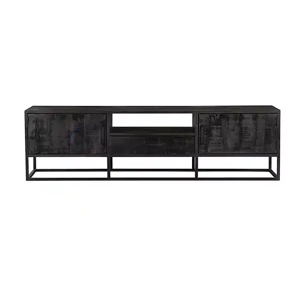 Snelle Levering Starfurn Tv meubel Denver Black | 145 cm