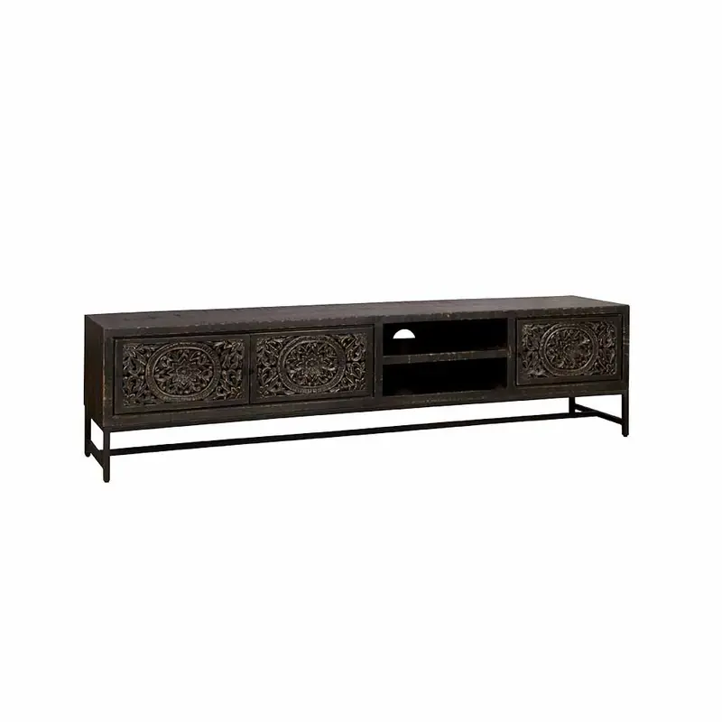 Exclusief Tower living Casina TV stand 3 drs. 200x40x50