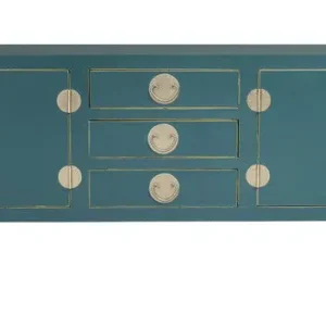 Must-Have Fine Asianliving Chinese TV Kast Teal - Orientique Collectie