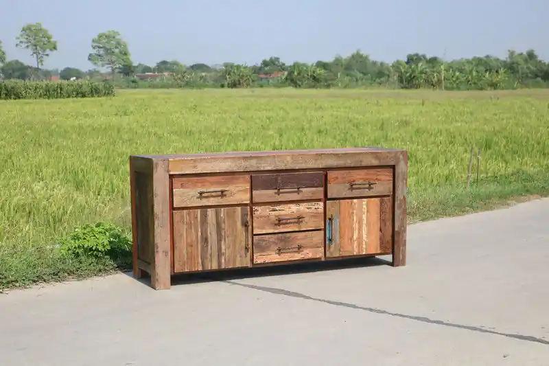 Authentiek Teakhout dressoir 2 - Andre
