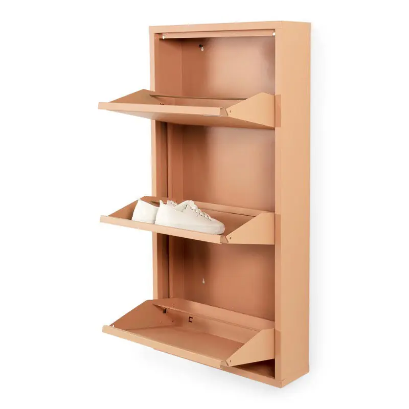 Spinder Design schoenenkast Billy 3 - Clay Terra - 6 paar schoenen Handgemaakt