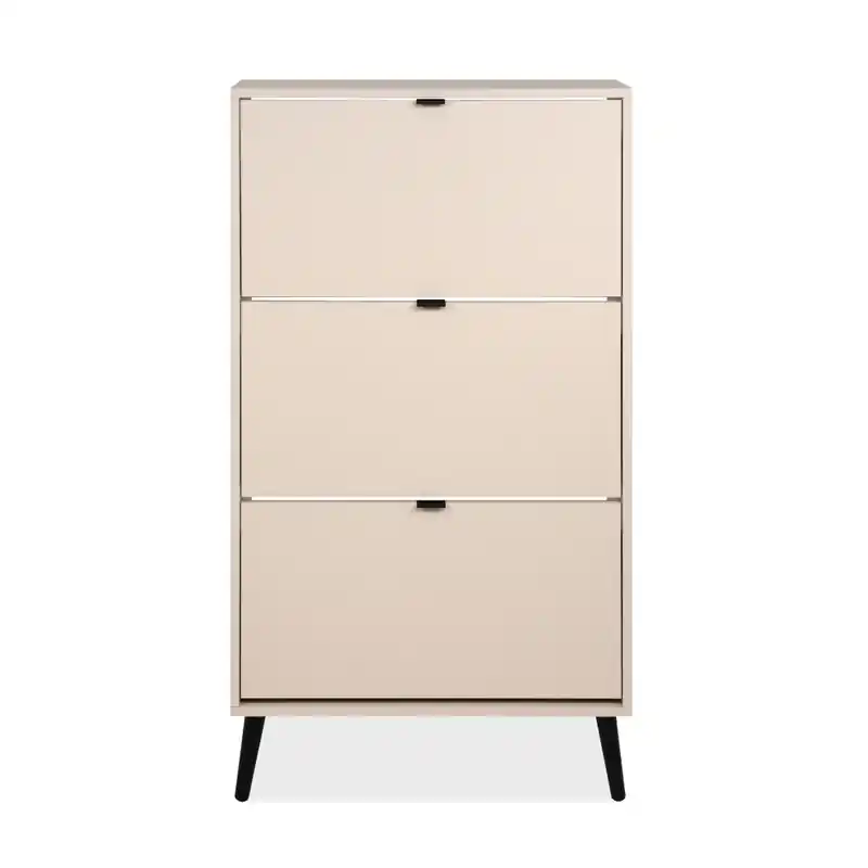 Trendy Schoenenkast met 3 kleppen en 2 vakken per klep, 70 cm VIGO