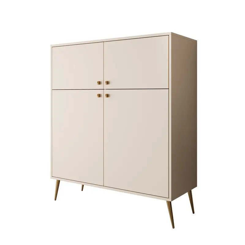 Meubella - Reunion - Dressoir - Beige - 105x41x122 cm Limited Edition