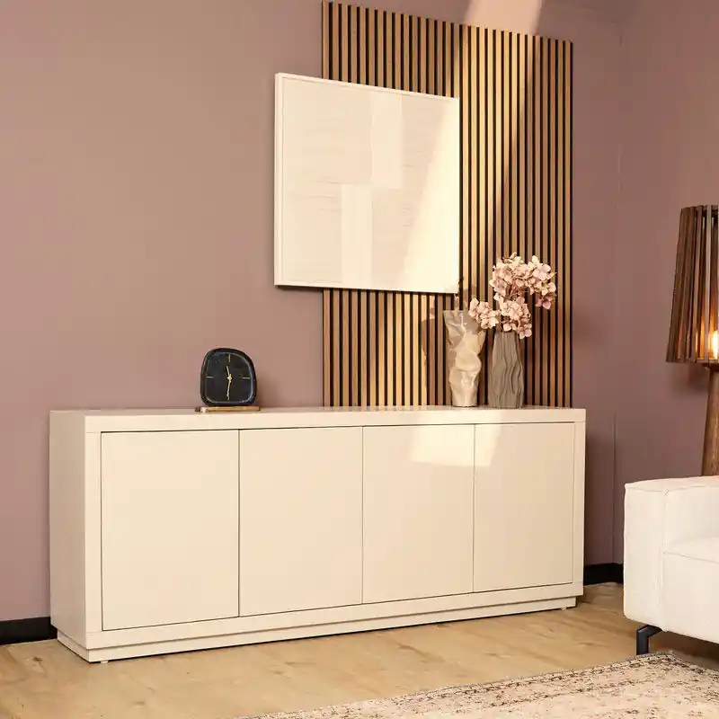 Starfurn - Dressoir Brussel - Beige - 45x200x80 cm Shop Nu