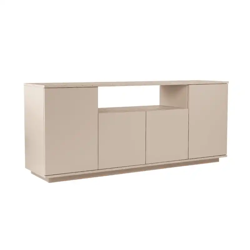 Buffet met 4 deuren en 1 centrale niche L180 cm - ARISTA Hete Deal