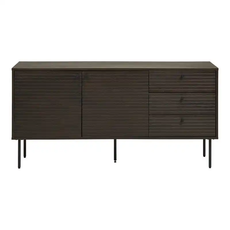 Actieprijs Dressoir Bruin Eiken - 150x40x74cm - Kyoto